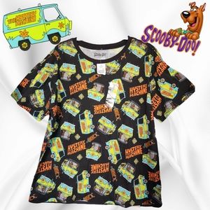 NWT Scooby Doo Mystery Machine All-Over T-Shirt XL